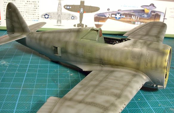 MODEL BUILDER'S CUTTING MAT P-47D THUNDERBOLT