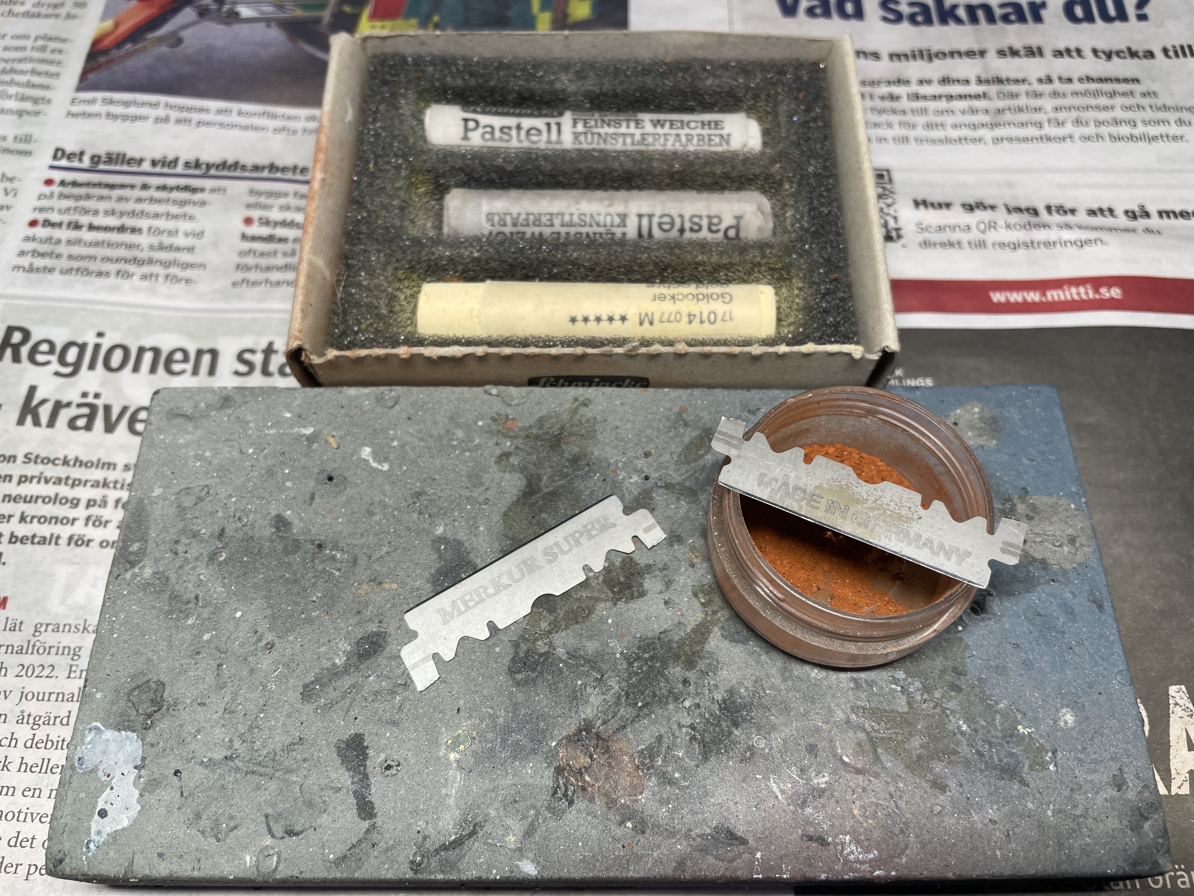 Torrpastell från Schminke
