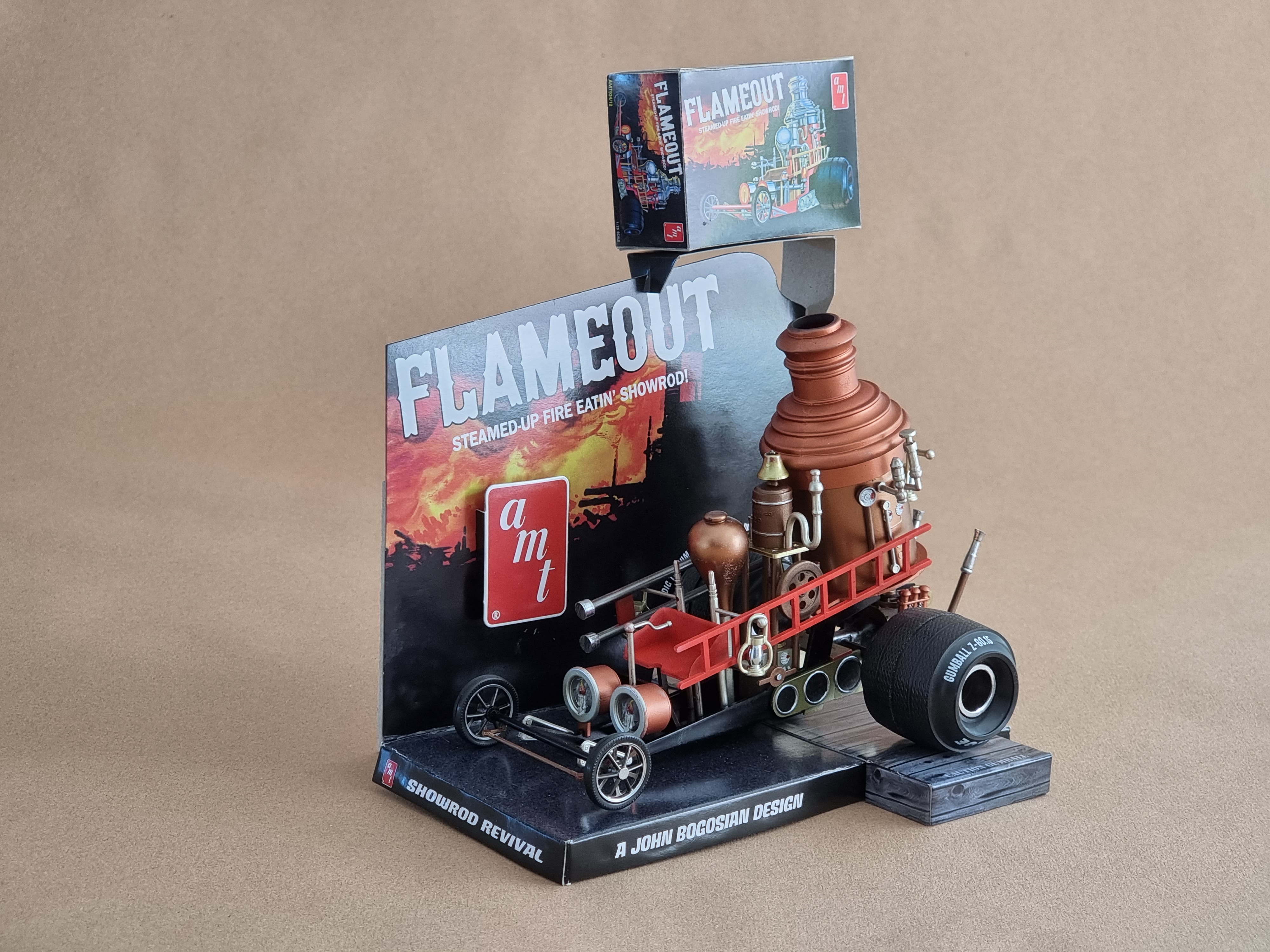 AMT Flameout Fire Engine, nästan leksak men rolig.